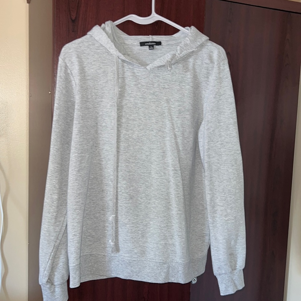 nice soft gray hoodie